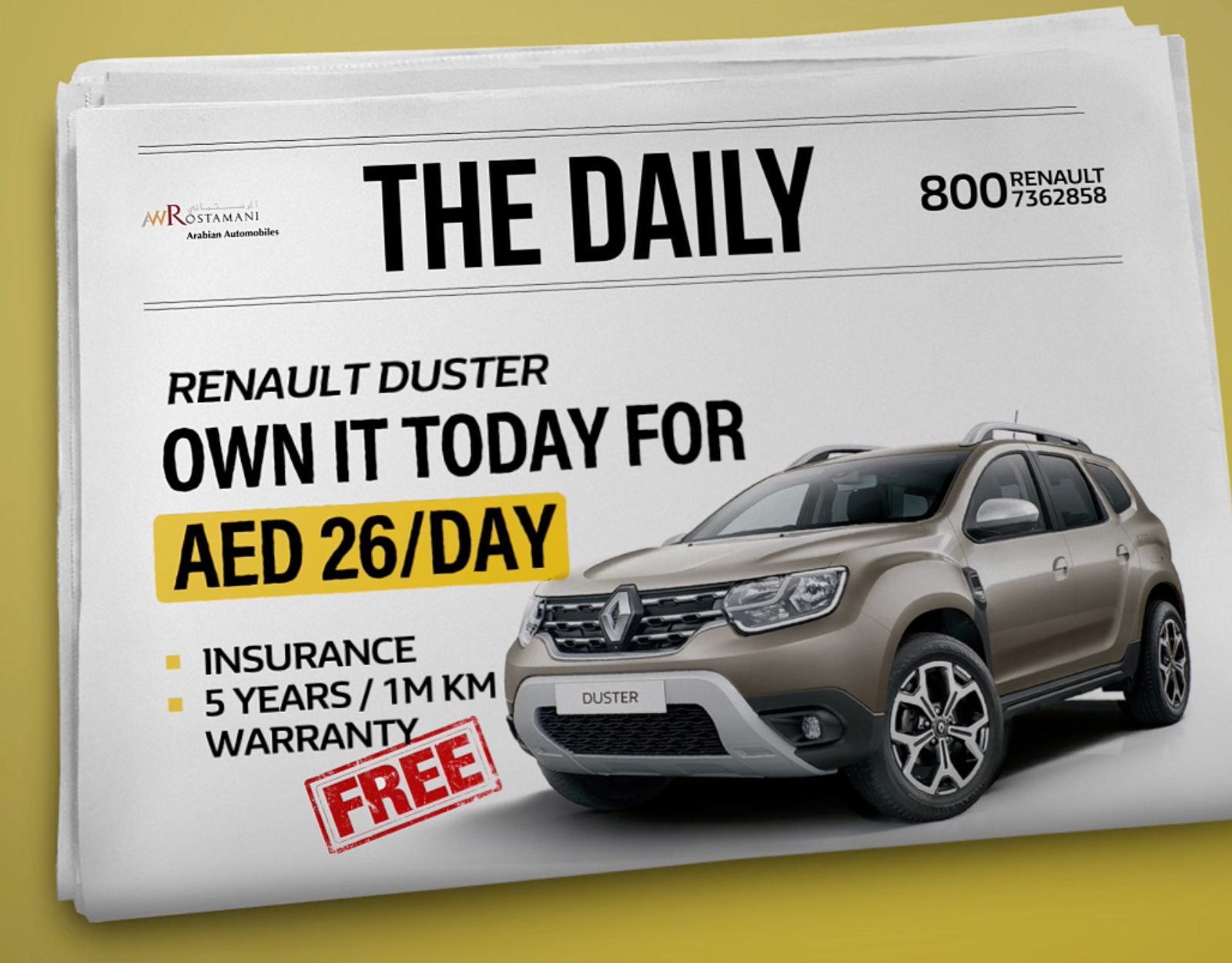 The Daily Offer from Renault